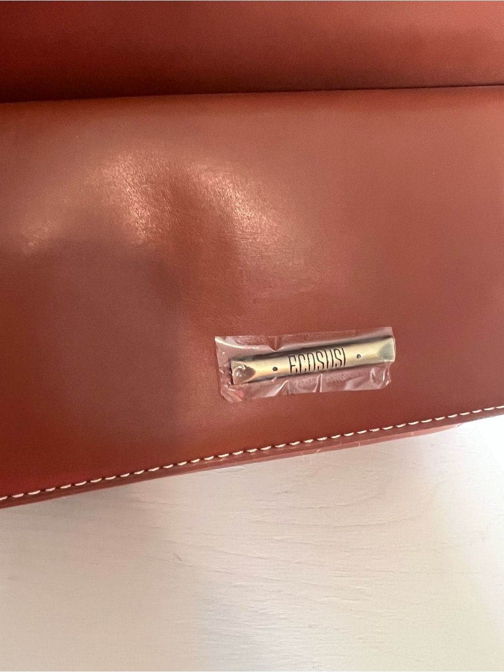 Rust Brown Crossbody with Silver Accent - Picture 4 of 7
